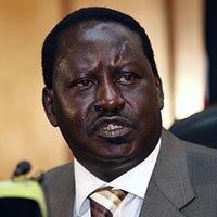 Prime Minister Raila Odinga