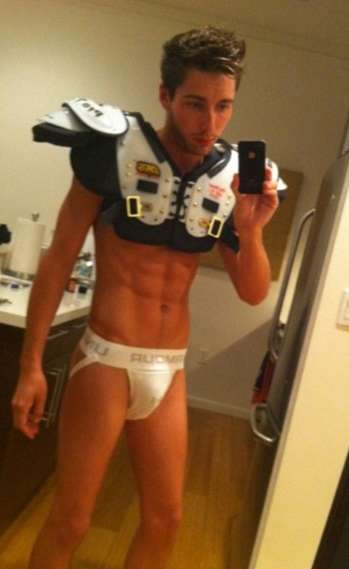 Trace Lenhoff from 'Flipping Out' in his jock strap