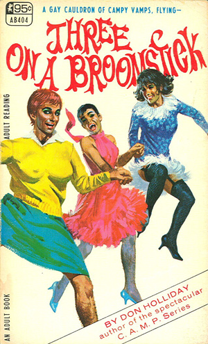 Three on a Broomstick, gay horror pulp novel