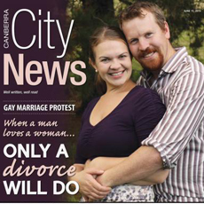 Canberra City News str8 couple to divorce