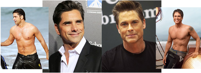 Who is hotter: John Stamos or Rob Lowe?