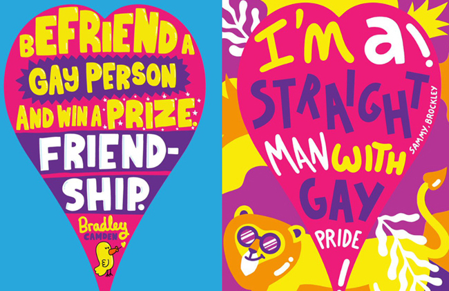 Pride of London gay posters