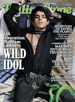 Rolling Stone cover: Adam Lambert