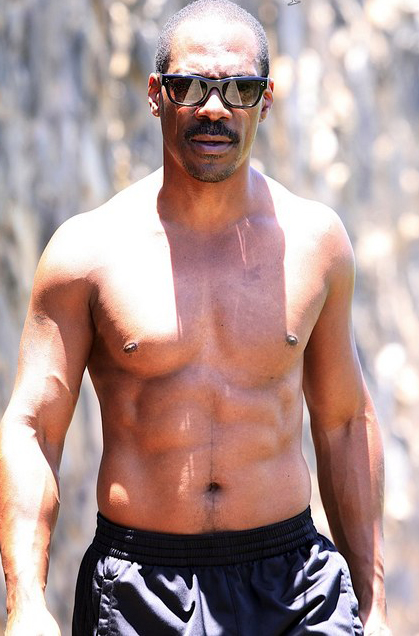 Eddie Murphy's abs