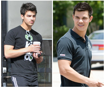 Joe Jonas and Taylor Lautner - who is hotter?