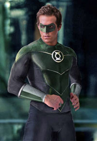 Ryan Reynolds as the green Lantern, now single