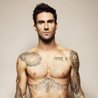 Adam Levine shirtless