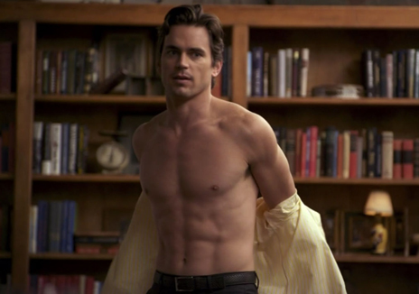 Matt Bomer shirtless and gay