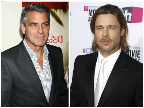 George Clooney versus Brad Pitt