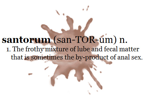 definition of santorum