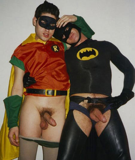Gay Batman and Robin naked