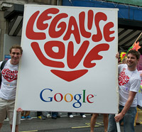 Google launches Legalize Love campaign