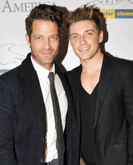 Nate Berkus and Jeremiah Brent