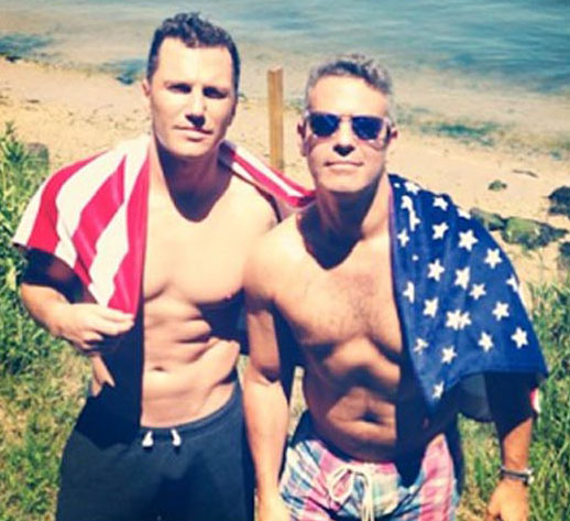 Andy Cohen and Sean Avery