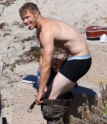 Kellan Lutz underwear