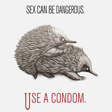 Safer sex ad
