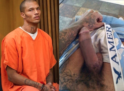 Jeremy Meeks cock shot