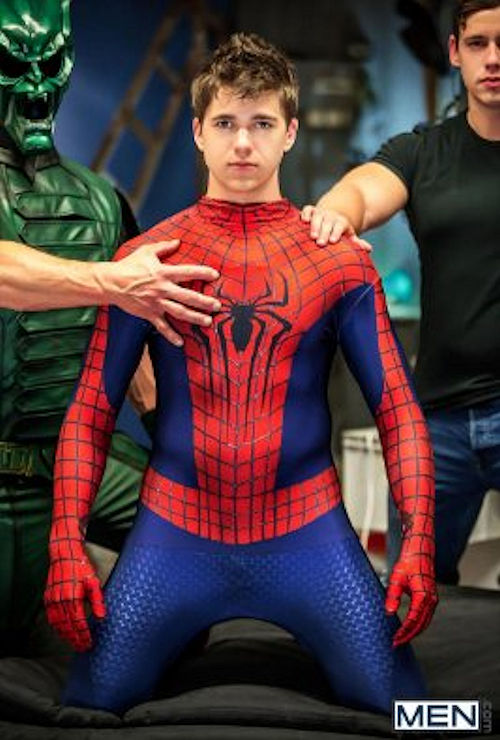 Men.com releases Spider-Man parody | BananaGuide