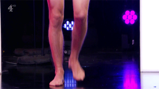 Naked Attraction nude man animated gif